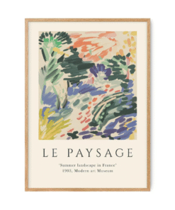 Plakat Le Paysage