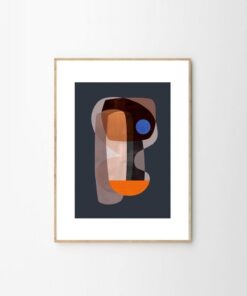 Druk artystyczny Abstract cubism / Atelier Cph