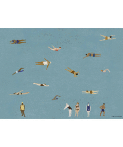 Plakat Swimmers autorstwa Elisabeth Dunker