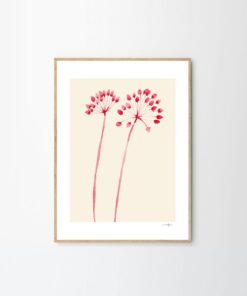 Druk artystyczny Plakat Flowers 02 / Ana Frois