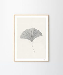 Druk artystyczny Ginkgo Leaf / Ana Frois