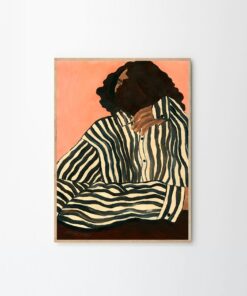 Druk artystyczny Serene Stripes / Hanna Peterson