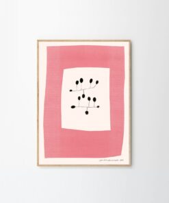 Druk artystyczny Pink Surrender / Leise Dich Abrahamsen