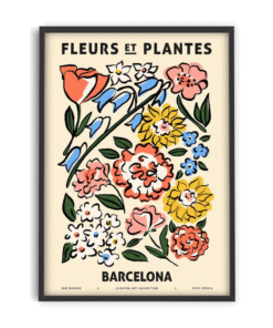 Plakat Fruits et Plantes - Barcelona / Zoe Wodarz