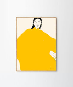 Druk artystyczny Yellow Dress / Rosie McGuinness 