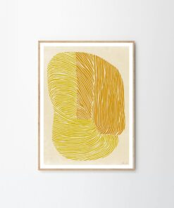 Druk artystyczny Yellow Reef / Rebecca Hein