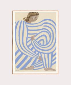 Plakat Blue Stripe / Sofia Lind
