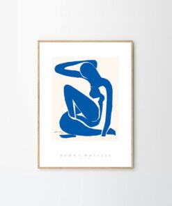 Plakat Blue Nude I autorstwa Henri Matisse'a