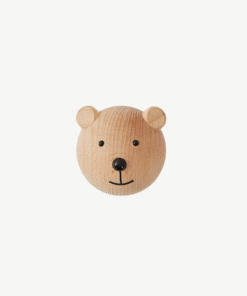 Wieszak ścienny z drewna bukowego Bear / OYOY Living Design