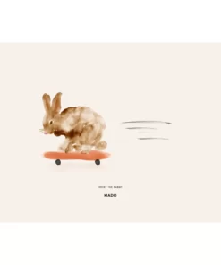 Plakat Rocky the Rabbit / Mado