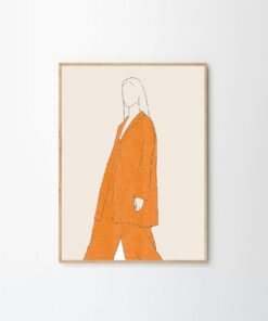 Druk artystyczny Comfy Suit / Chloe Purpero Johnson