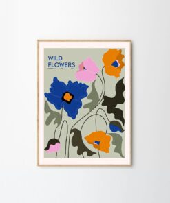 Druk artystyczny Wild Flowers / Frankie Penwill