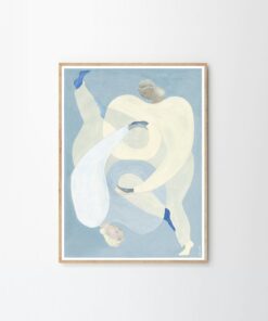 Druk artystyczny Hold You – Blue / Sofia Lind