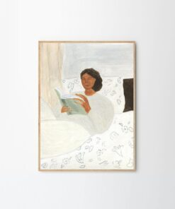 Druk artystyczny Morning Read / Isabelle Vandeplassche