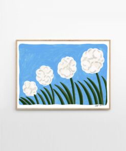 Druk artystyczny Flowers 02 / Iga Kosicka