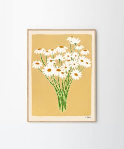 Druk artystyczny Daisies / Carla Llanos