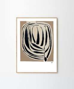 Druk artystyczny Layered / Leise Dich Abrahamsen