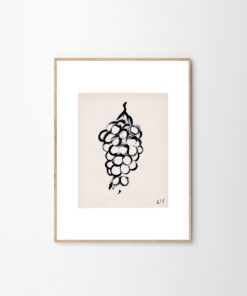 Druk artystyczny Grapes / Lena Wigers