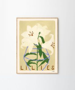 Druk artystyczny Lilies / Carla Llanos