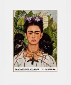 Plakat Frida Kahlo - Autorretrato con collar de