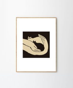 Druk artystyczny Kittens autorstwa Enikő Eged