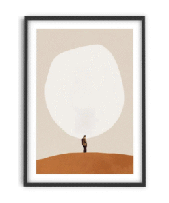 Plakat Overthinking / Maarten Léon