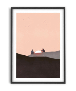 Plakat You and me alone / Maarten Léon