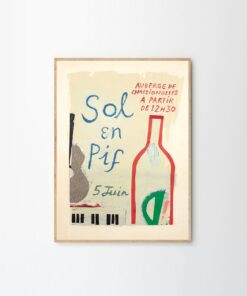 Druk artystyczny Sol en Pif / Max Ososki