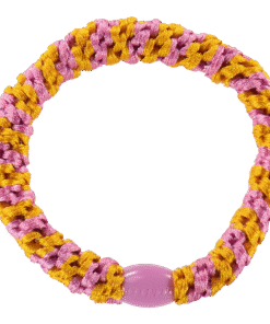 Gumka do włosów Kknekki Jaffa-Bubblegum stripe