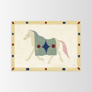 Druk artystyczny Horse Geometri / Lucrecia Rey Caro